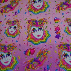 *Vintage*Lisa Frank Masks, , Mardigras, Clown